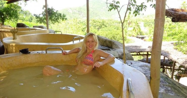 Yang Bay Waterfall & Mud Bath Day Trip